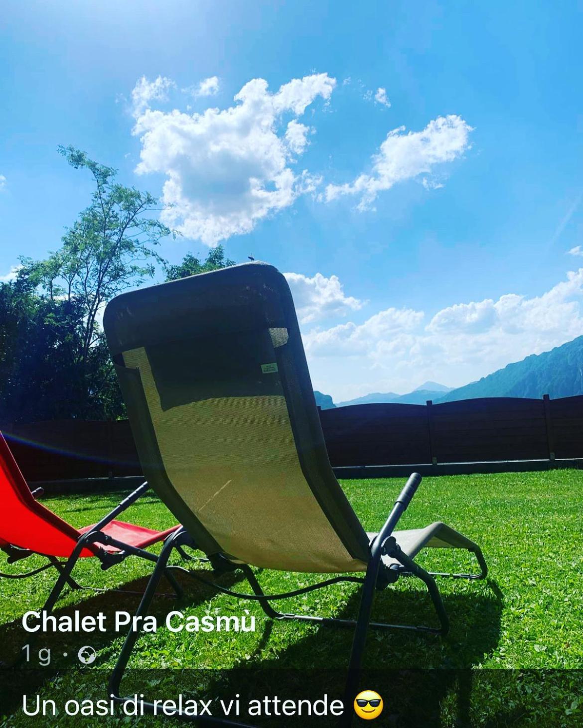 DOSSENA Splendido Chalet di Montagna immerso nella natura Madonna della Costa Esterno foto